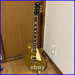 Blitz Single-Cut Standard Gold Electric Guitar with Humbuckers and Soft Case