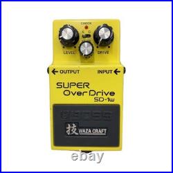 Boss Technique Craft Overdrive Guitar Effects Pedal Used