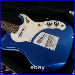 BurnsLONDON Sonic Metallic Blue Used Blue withGig case