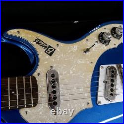 BurnsLONDON Sonic Metallic Blue Used Blue withGig case