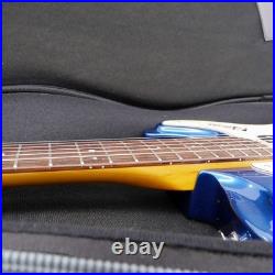 BurnsLONDON Sonic Metallic Blue Used Blue withGig case