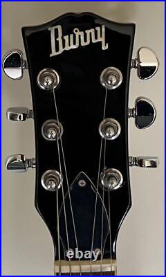 Burny Electric Guitar Les Paul Sunburst 6 String 22 Frets Used Product USED