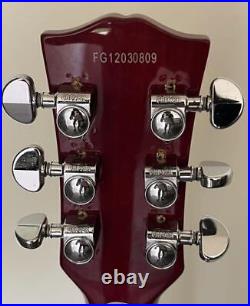 Burny Electric Guitar Les Paul Sunburst 6 String 22 Frets Used Product USED
