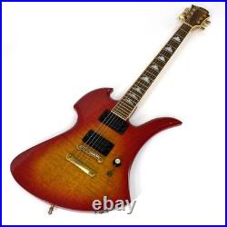 Burny MG-80X Used Mahogany Body Rosewood Fingerboard Sunburst withSoft Case