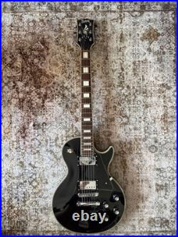 Burny RLC Les Paul Custom Modified Kent Armstrong Pickups Black from Japan