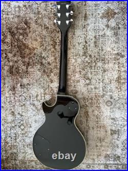 Burny RLC Les Paul Custom Modified Kent Armstrong Pickups Black from Japan