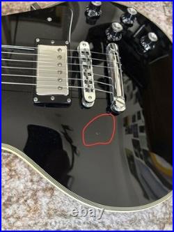 Burny RLC Les Paul Custom Modified Kent Armstrong Pickups Black from Japan