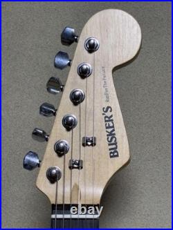 Busker ST-Style Electric Guitar Sunburst 3 Pickup 21F with Stand Busker ST-Style Electric Guitar Sunburst 3 Pickup 21F with Stand