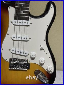 Busker ST-Style Electric Guitar Sunburst 3 Pickup 21F with Stand Busker ST-Style Electric Guitar Sunburst 3 Pickup 21F with Stand
