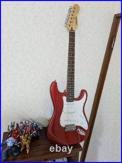 Busker's Red Electric Guitar with Chiikawa Pick, Single Coil Pickup, Soft Case Busker's Red Electric Guitar with Chiikawa Pick, Single Coil Pickup, Soft Case