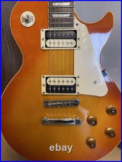 Busker's Single Cutaway HH Electric Guitar Used with Scratches and Peeling Viny Busker's Single Cutaway HH Electric Guitar Used with Scratches and Peeling Viny