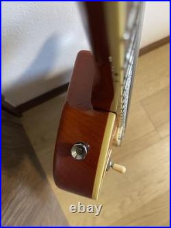 Busker's Single Cutaway HH Electric Guitar Used with Scratches and Peeling Viny Busker's Single Cutaway HH Electric Guitar Used with Scratches and Peeling Viny