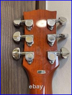 Busker's Single Cutaway HH Electric Guitar Used with Scratches and Peeling Viny Busker's Single Cutaway HH Electric Guitar Used with Scratches and Peeling Viny
