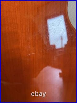Busker's Single Cutaway HH Electric Guitar Used with Scratches and Peeling Viny Busker's Single Cutaway HH Electric Guitar Used with Scratches and Peeling Viny