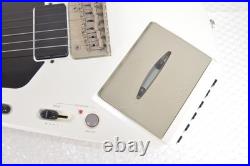 CASIO EG-5 Electric Guitar Eleking Built-in Recorder Speaker White Working