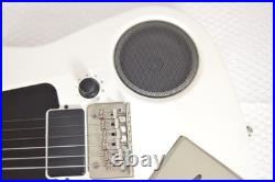 CASIO EG-5 Electric Guitar Eleking Built-in Recorder Speaker White Working