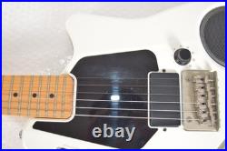 CASIO EG-5 Electric Guitar Eleking Built-in Recorder Speaker White Working