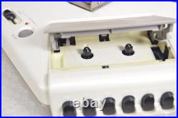 CASIO EG-5 Electric Guitar Eleking Built-in Recorder Speaker White Working