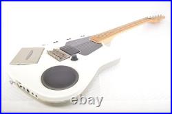 CASIO EG-5 Electric Guitar Eleking Built-in Recorder Speaker White Working