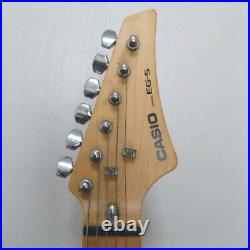 CASIO EG-5 Eleking amplifier built-in cassette guitar Working Item From Japan CASIO EG-5 Eleking amplifier built-in cassette guitar Working Item From Japan