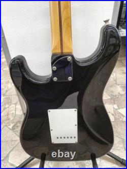COOLZ Strato Used Alder body Maple neck Maple fingerboard Black withSoft case