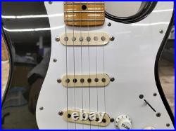COOLZ Strato Used Alder body Maple neck Maple fingerboard Black withSoft case