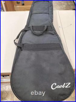 COOLZ Strato Used Alder body Maple neck Maple fingerboard Black withSoft case
