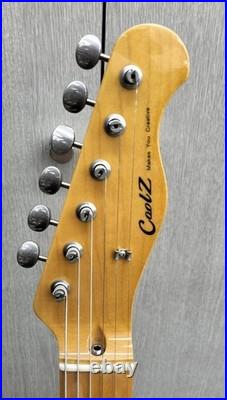 COOLZ ZTL-V/M Used Basswood body Maple neck Maple fingerboard Black withGig case