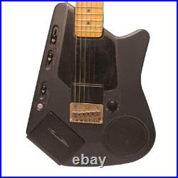 Casio EG-5 EleKing Guitar Cassette Speake black Used? Operation confirmed Casio EG-5 EleKing Guitar Cassette Speake black Used? Operation confirmed