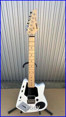 Casio EG-5 EleKing Guitar White with Cassette Speaker