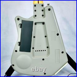 Casio EG-5 EleKing Guitar White with Cassette Speaker Confirmed Operation