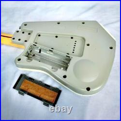 Casio EG-5 EleKing Guitar White with Cassette Speaker Confirmed Operation