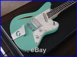 Charvel 1996 Surfcaster Seafoam Green Made in Japan Electric Guitar with case