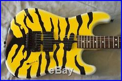 Charvel Jackson 275 Bengal Custom Guitar MIJ Rare Full Size Body PLEASE READ