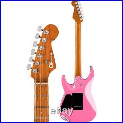 Charvel PM DK24 HH 2PT Electric Guitar Bubble Gum Pink 197881344016 RF Charvel PM DK24 HH 2PT Electric Guitar Bubble Gum Pink 197881344016 RF
