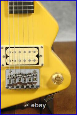 Chiquita Type Travel Guitar II No Brand Used Yellow Collection Interior