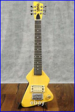 Chiquita Type Travel Guitar II No Brand Used Yellow Collection Interior