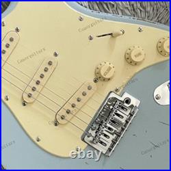 Clearance Sale Guitar Solid Electric Guitar SSS Pickups Aged Blue Free Shipping