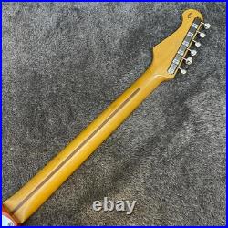 CoolZ V Series Bass Guitar Basswood Maple Neck Red