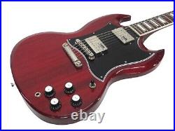 Cool Z ZSG-1 / Cherry Electric guitar SG type withsoft case USED