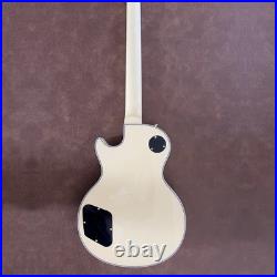 Cream Handcrafted Gold Parts Humbucker Electric Guitar Binding Archtop FREE SHIP