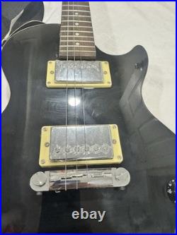Cursi Black Electric Guitar Dual Humbucker Pickups with Strap