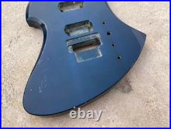 Custom Blue Guitar Basswood Body Fit Mockingbird DIY Project