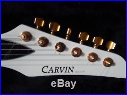 Custom Carvin DC400 Premium Electric Guitar Goldtone Hardware and MOP Inlay