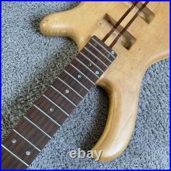 Custom DIY Project 4 String Bass, Okoume Ash Mahogany Body, Neck Through Neck
