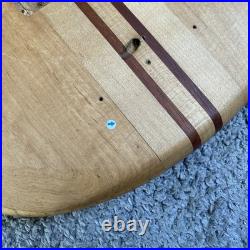 Custom DIY Project 4 String Bass, Okoume Ash Mahogany Body, Neck Through Neck