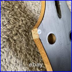 Custom DIY Project 4 String Bass, Okoume Ash Mahogany Body, Neck Through Neck