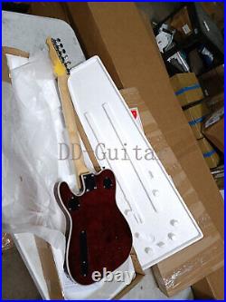 Custom Finish Used Electric Guitar HH Pickup Jazz Tremolo Bridge White Pickguard
