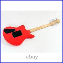 D'Angelico Premier Bedford SH LE Guitar withTremolo Fiesta Red 194744822551 OB