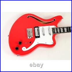 D'Angelico Premier Series Bedford SH LE Guitar withTrem Fiesta Red 194744856273 OB